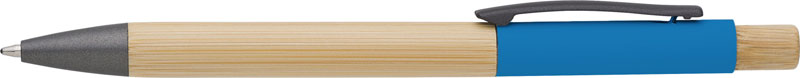 Penna in bamboo con inserti in alluminio
