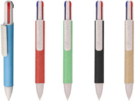 Penne in cartone con inchiostro in 4 colori