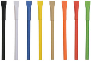 Penna cartone con cappuccio