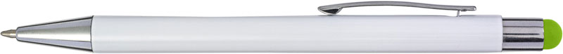 Penna alluminio con logo inciso