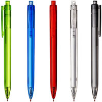 Penne con inchiostro gel in plastica riciclata